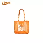 【統一獅】猛獅透明橘色網袋