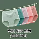【唯密色】大碼-高腰棉質女客製內褲@Z65 L 粉色