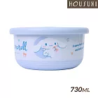 【HOUSUXI舒希】三麗鷗大耳狗喜拿-不鏽鋼雙層隔熱碗730ml-A4