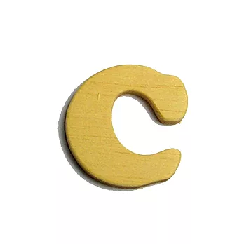 英文字母(木質素材)-C