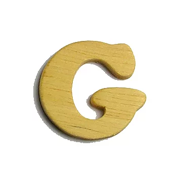英文字母(木質素材)-G