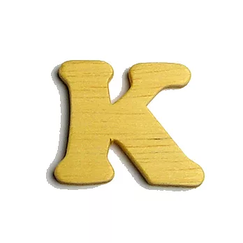英文字母(木質素材)-K