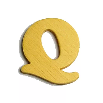 英文字母(木質素材)-Q