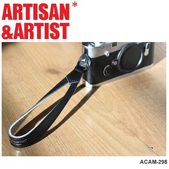 日本 ARTISAN&ARTIST 皮革手腕帶 ACAM-298-黑色 (AA)