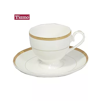 Tiamo hg3219 骨瓷咖啡杯盤組(2組入)