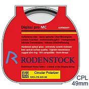RODENSTOCK PRO系列 環型偏光濾鏡_ Pro Digital Circular Pol  Filter M49