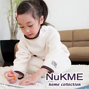 棉花田【NuKME】兒童時尚創意保暖袖毯-象牙白 象牙白