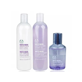 《THE BODY SHOP》白麝香經典香氛3件組