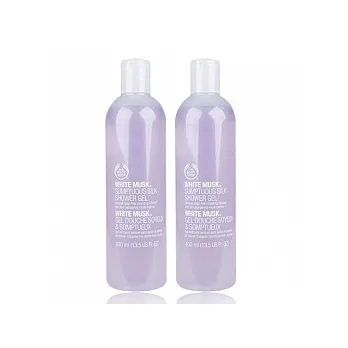 《THE BODY SHOP》白麝香絲柔香氛沐浴2件組