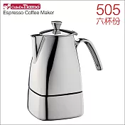 CafeDeTiamo 505 方型不鏽鋼摩卡壺-6份 HA2288