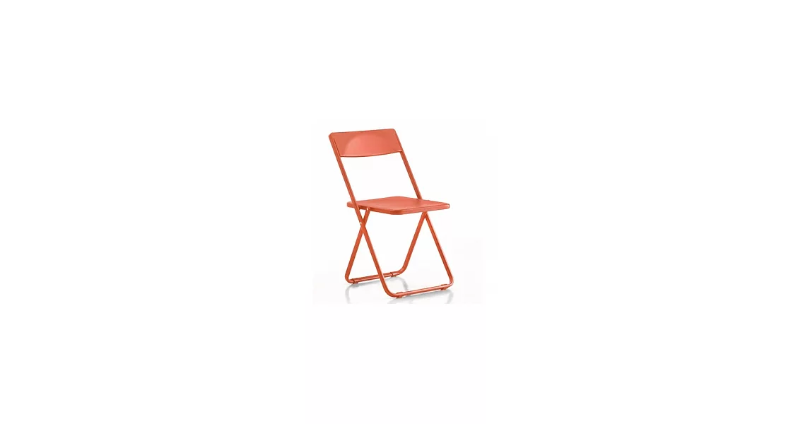 SLIM 輕薄折合椅-(橘)