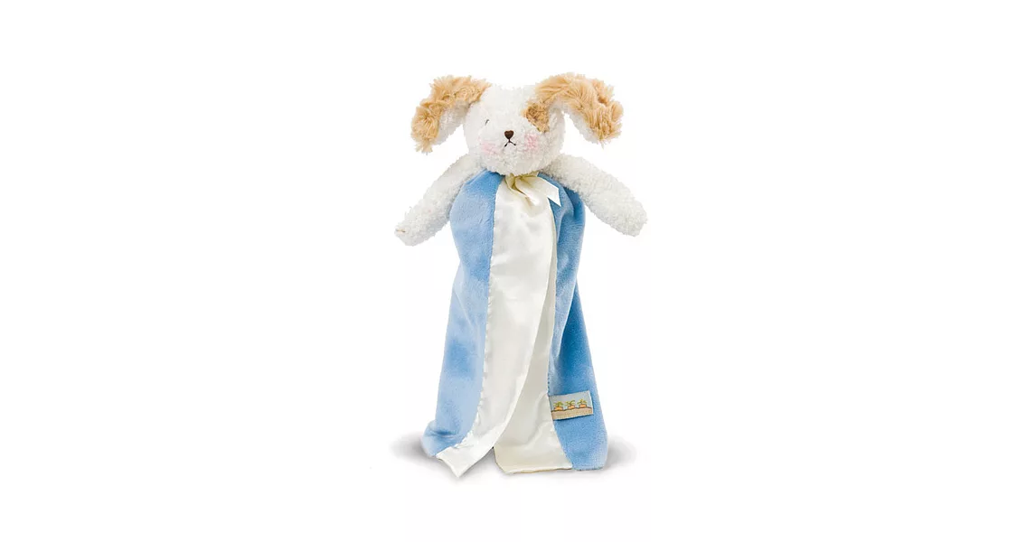 美國Bunnies By The Bay海灣兔,水手狗手腕玩偶巾/手偶巾-海水藍,Skipit’s Salty Bye Bye Buddy!