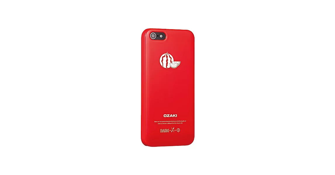 Ozaki O!Coat Fruit iPhone 5 水果圖騰保護殼-西瓜