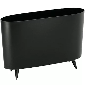 《KOZIOL》Milano桌側雜誌架(黑)