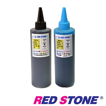 RED STONE for EPSON連續供墨填充墨水250CC(黑色+淡藍色．二色一組)