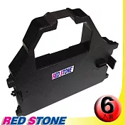 RED STONE for PRINTEC PR822S/ STAR NX2410黑色色帶組(1組6入)