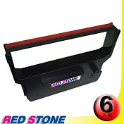 RED STONE for CITIZEN IR61收銀機色帶組(1組6入)黑色＆紅色