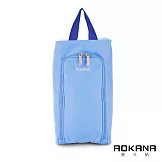 AOKANA MIT台灣製 多功能裝備工具袋 旅行鞋袋 收納包 露營收納包(天空藍)02-027