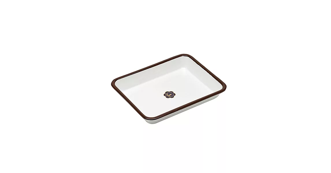 月兔印-琺瑯調理方盤(21cm)