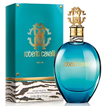 Roberto Cavalli Acqua 水戀女性淡香水(75ml)送品牌針管