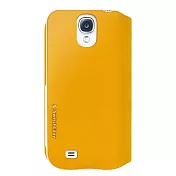 SwitchEasy FLIP Samsung Galaxy S4側翻皮套-橙黃色