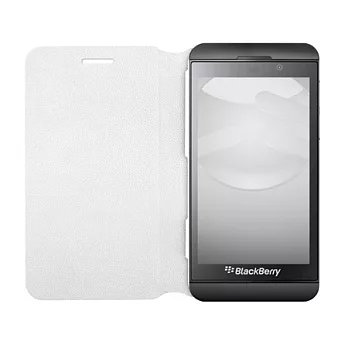 SwitchEasy FLIP BlackBerry Z10側翻皮套-白色