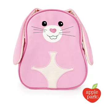 【 美國 Apple Park 】兒童造型背包 - 粉紅兔
