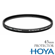 HOYA PRO 1D 43mm PROTECTOR FILTER 保護鏡