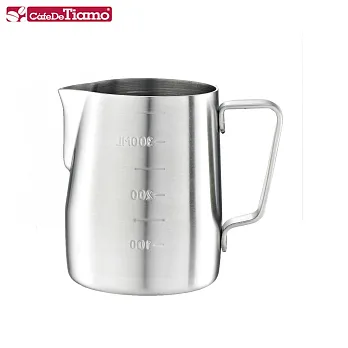 Tiamo 不鏽鋼拉花杯-砂光款 360cc (內外刻度) HC7083