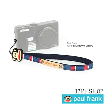 Paul Frank 小DC窄版手腕帶 海軍條紋