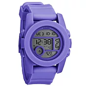 NIXON The UNIT 40 概念革命雙時區運動腕錶 (紫)