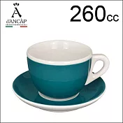 d’ANCAP Verona 大卡布 咖啡杯盤組-綠色 260cc (1杯1盤) HG9381
