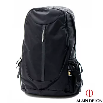 法國 ALAIN DELON 亞蘭德倫 潮流時尚多功能後背包(黑)黑色