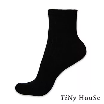 TiNyHouSe 舒適襪 厚底運動襪 休閒運動襪2雙入(尺碼M黑色)
