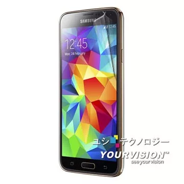 Samsung GALAXY S5 i9600 晶磨抗刮高光澤(亮面)螢幕保護貼 螢幕貼(二入)
