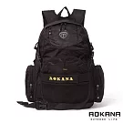 AOKANA奧卡納 台灣釦具 護脊紓壓電腦後背包 可收納籃球 (黃標) 68-069