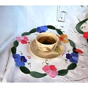 AROMA HOUSE TM46 貼布繡蕾絲盤墊/杯墊 (3 PCS)