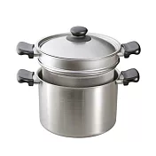 柳宗理-不銹鋼義大利麵鍋(含外鍋、內鍋、鍋蓋共三件)