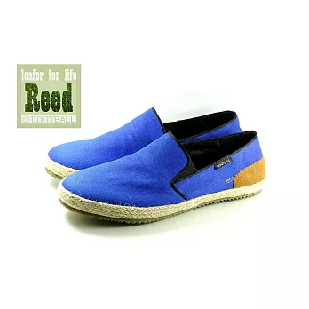 【Dogyball】JB4 超柔軟防潑水輕鬆帆布鞋 可踩穿設計40藍色