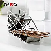 【生活采家】台灣製#304不鏽鋼廚房筷子籃#27124