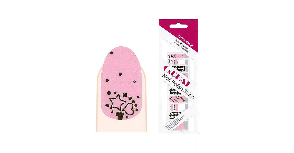 【C&CHAT】幻彩系指油貼 H-196