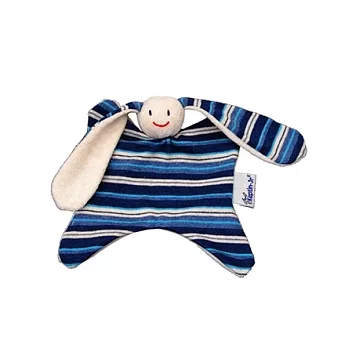 荷蘭Keptin-Jr,有機棉Organic超軟搖鈴安撫玩偶巾Doggo-Blue