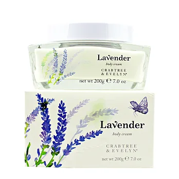 Crabtree & Evelyn 瑰珀翠 英國薰衣草營養體霜(200g)