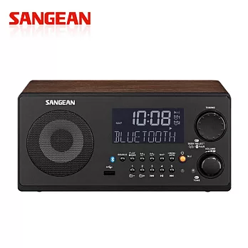 山進收音機SANGEAN-藍芽/USB數位收音機.數位音響(WR-22)胡桃色胡桃色