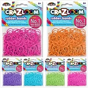 【美國Cra-Z-Art】Cra-Z-Loom 彩虹圈圈編織 橡皮筋補充包 (6包)-B款