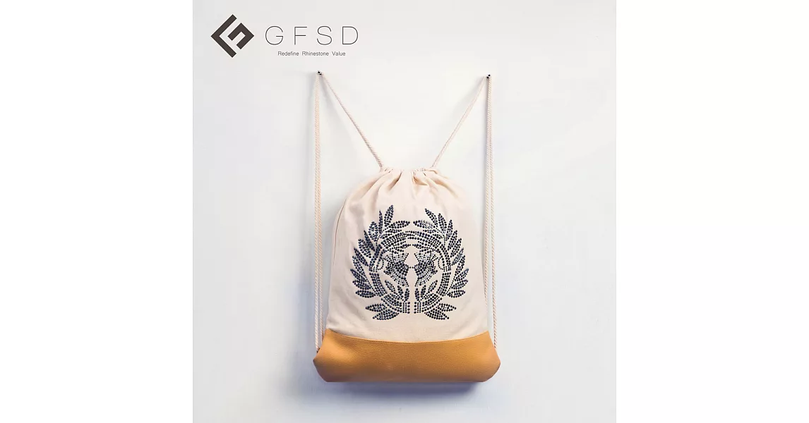 【GFSD】戰國武將家徽-【伊達政宗】後背包-礦黑