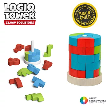 加拿大 LOGIQ Tower 3D益智積木拼圖