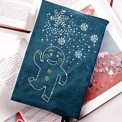 【GFSD】聖誕驚奇系列【小薑餅人的跳躍】書衣-丹寧藍紋