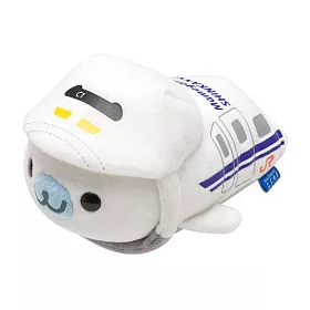 博客來 限量 San X 小海豹jr東海道新幹線50周年限定毛絨小公仔 S 700系