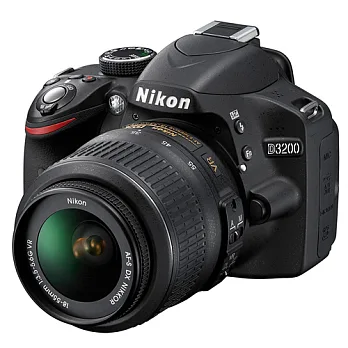 NIKON D3200 附18-55mm+Tamron70-300mm(中文平輸) - 加送SD16G+副廠鋰電池+防潑水相機包+相機清潔組+硬式保護貼